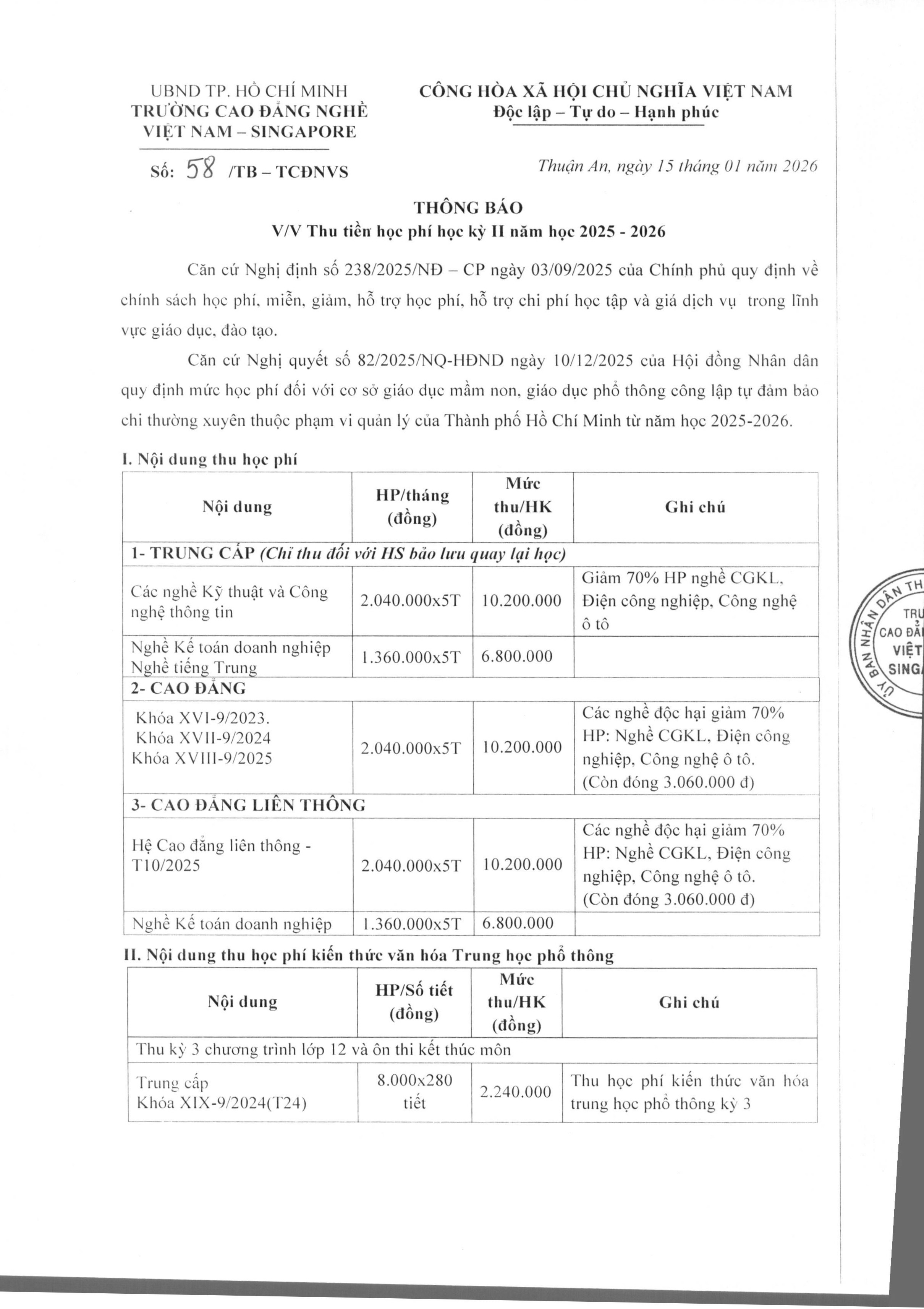 THÔNG BÁO THU TIỀN HP KỲ II NĂM 2025-2026-images-0