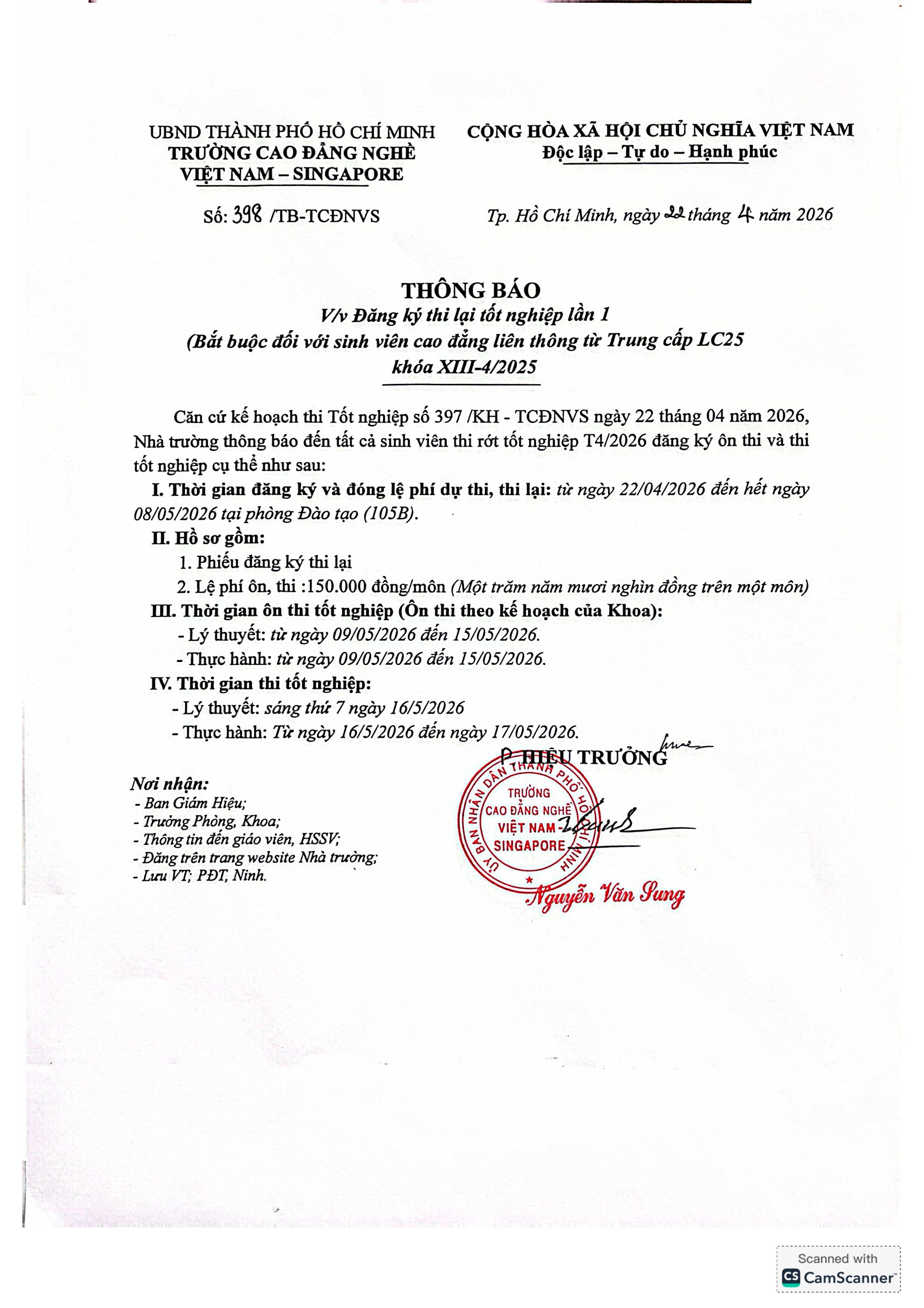 Tb thi lại Tn CDLT 4.2025